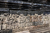 Candi Panataran - Main Temple. Krishnayana reliefs. 